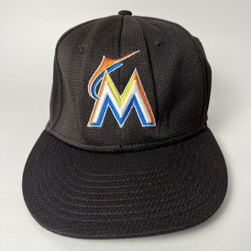 Florida Marlins New Era 9Twenty Hat Snapback Black Cooperstown Unstructured Cap